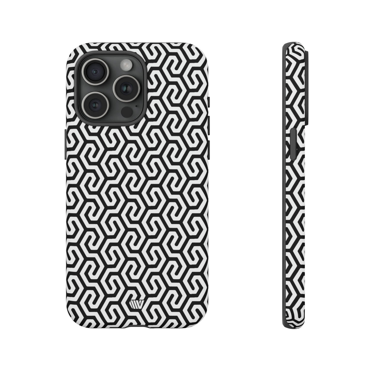 Tough Phone Case Dual-layer Protection TWISTED GRID