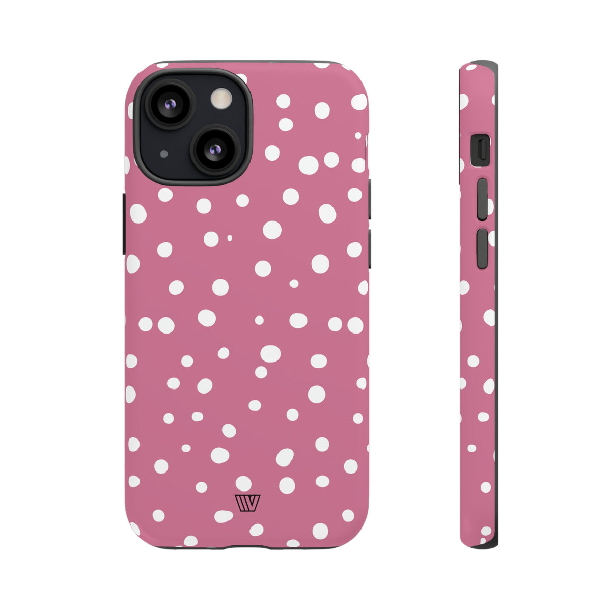 Blush Red Dots Tough Phone Case