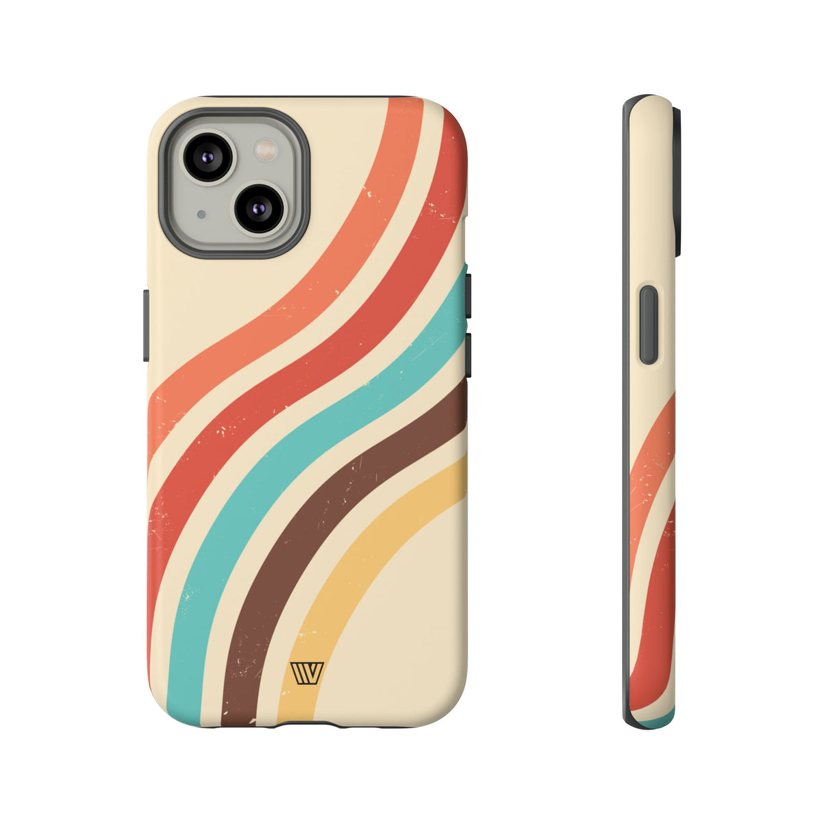 Vintage Stripe Tough Durable Phone Case