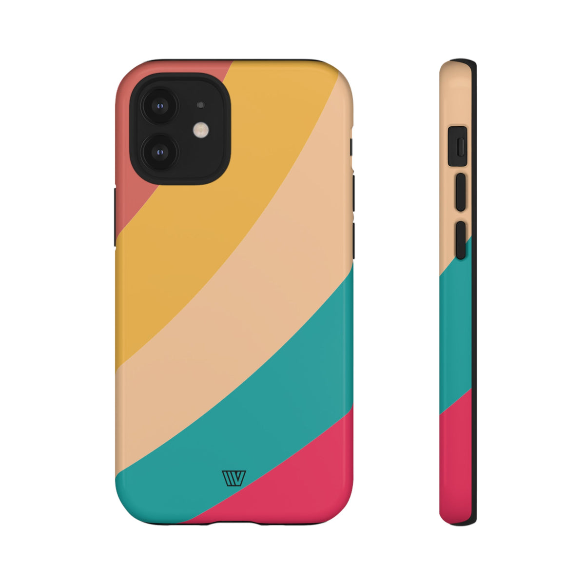 Rainbow Tough Phone Case Durable Impact-Resistant Shell SUMMER BY THE SEA