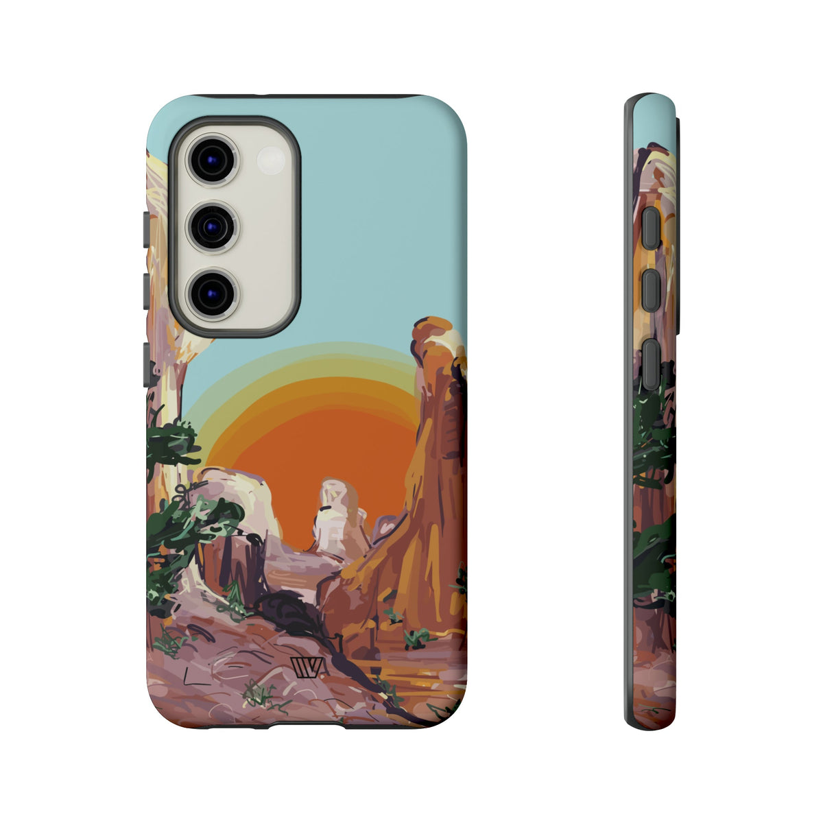 Tough Phone Case 8ft Drop Tested DESERT SUNRISE TROVVVE X EARTH FORMATIONS