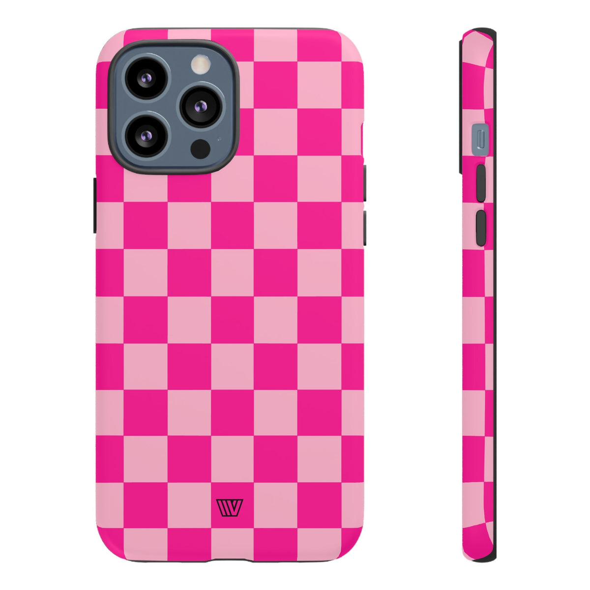 Hot Pink Checkerboard Tough Phone Case Trovvve