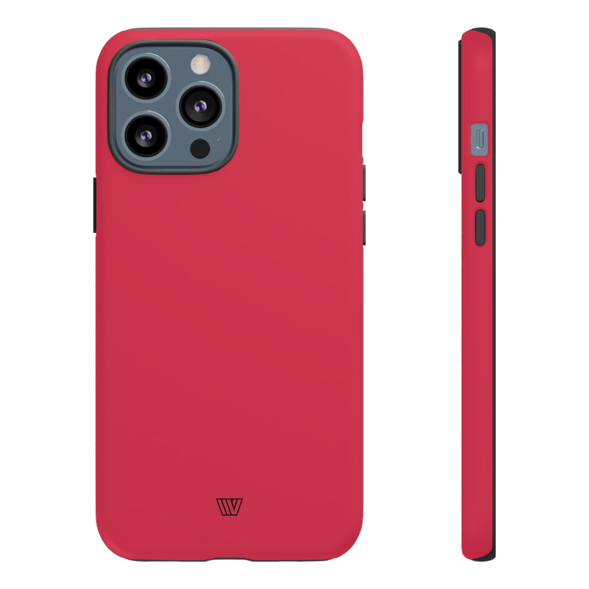 Red Amaranth Tough Phone Case Dual-Layer Protection