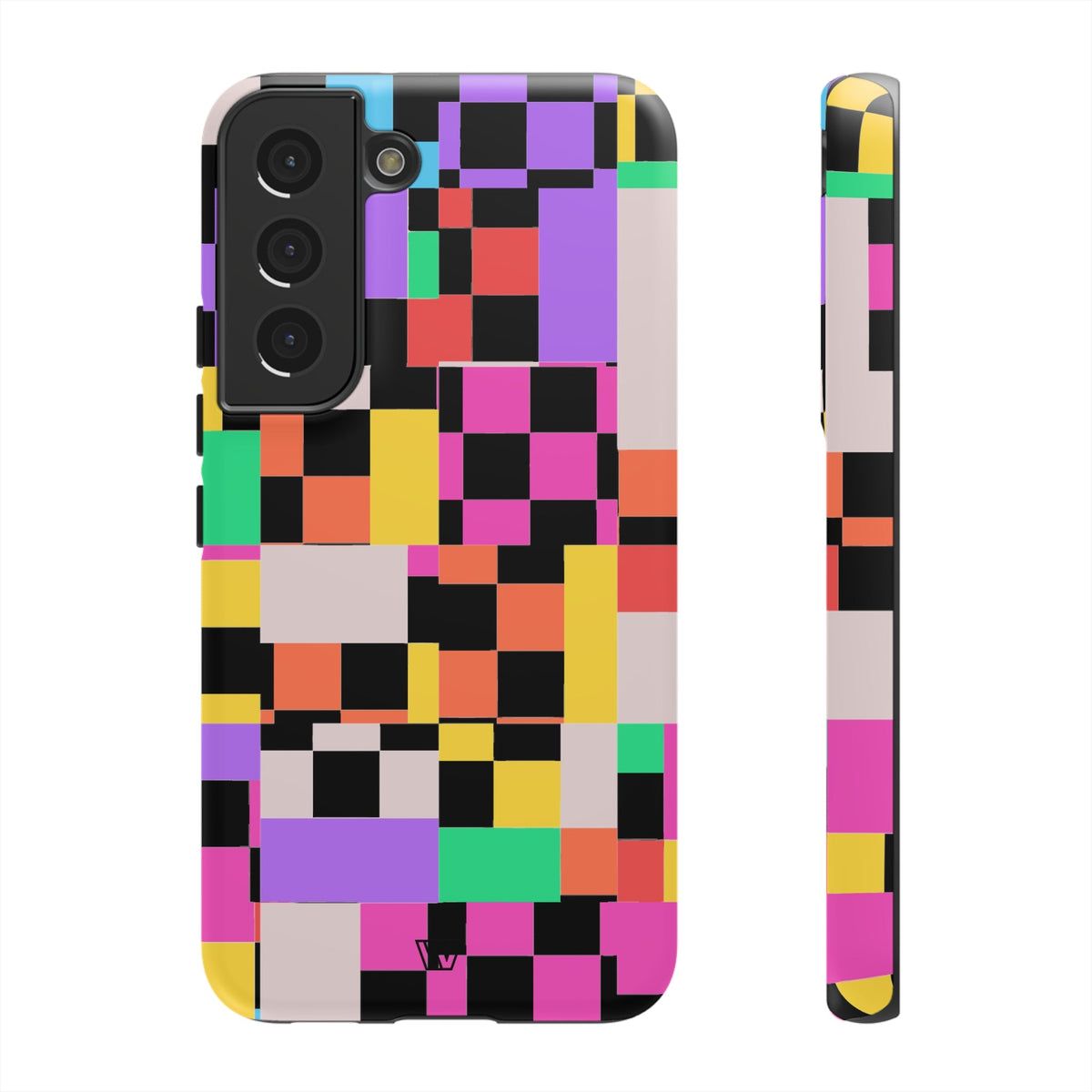 Mashed Up Checkerboard Tough Phone Case