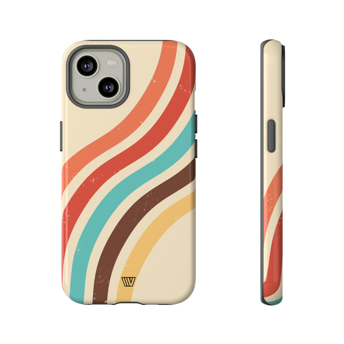 Vintage Stripe Tough Durable Phone Case