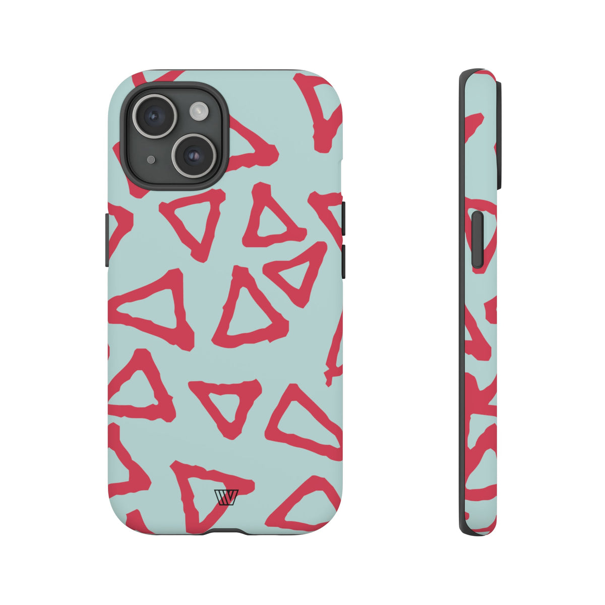 Triangle Doodle Tough Protective Phone Case