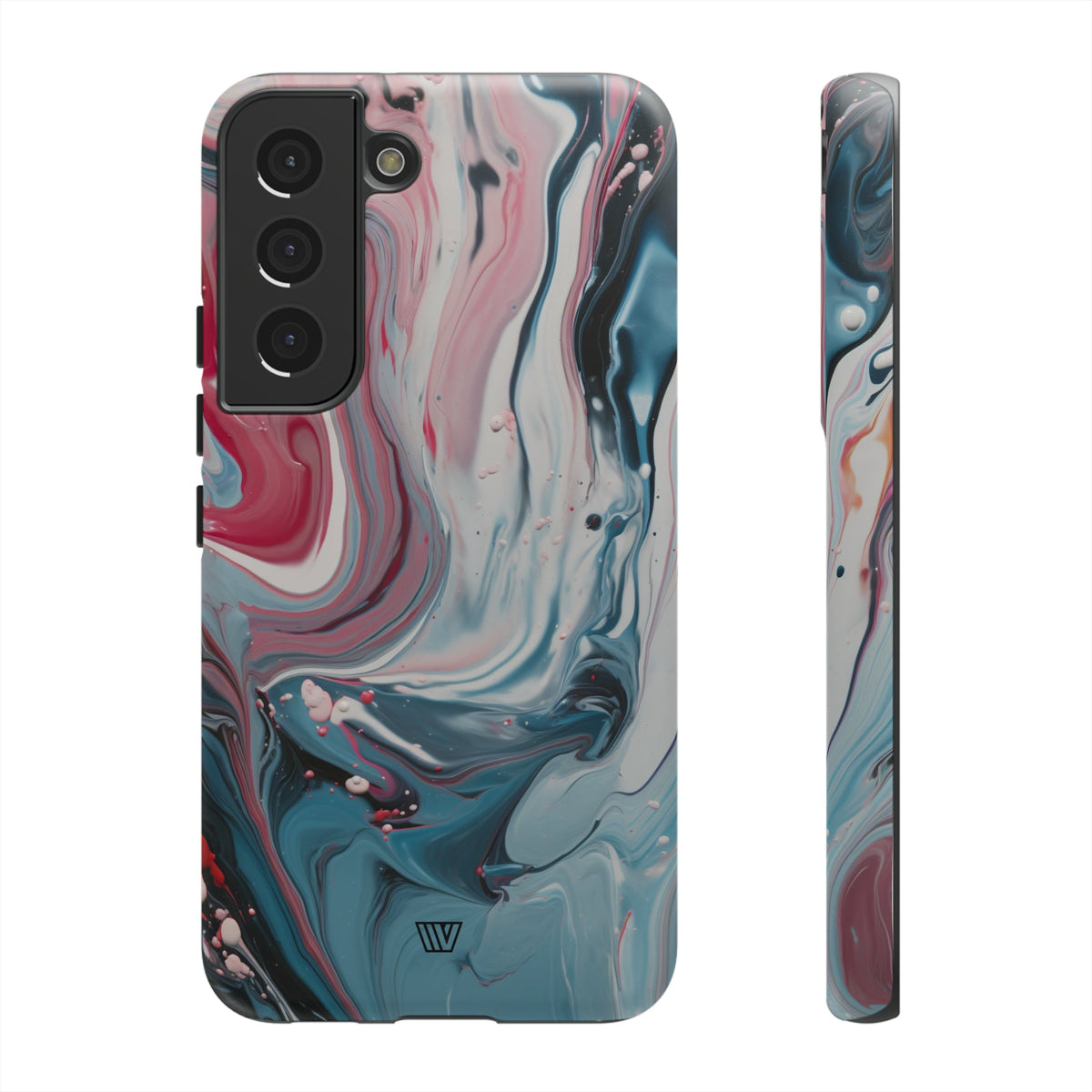 Blue Pastel Swirl Tough Phone Case