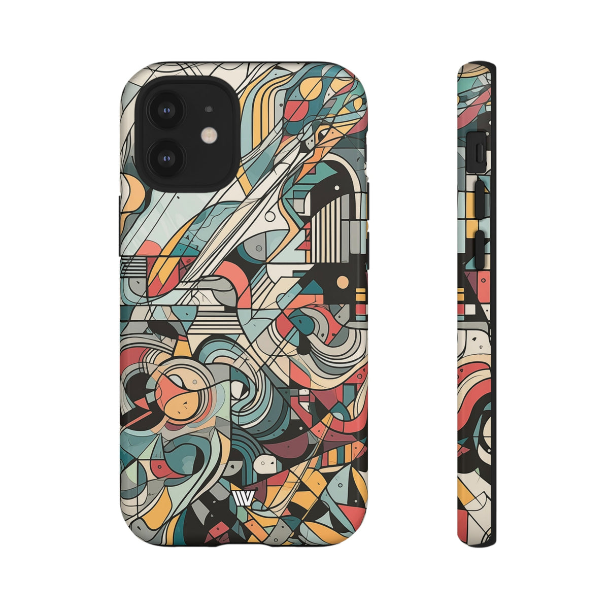 Abstract Doodle #2 Impact-Resistant Tough Phone Case
