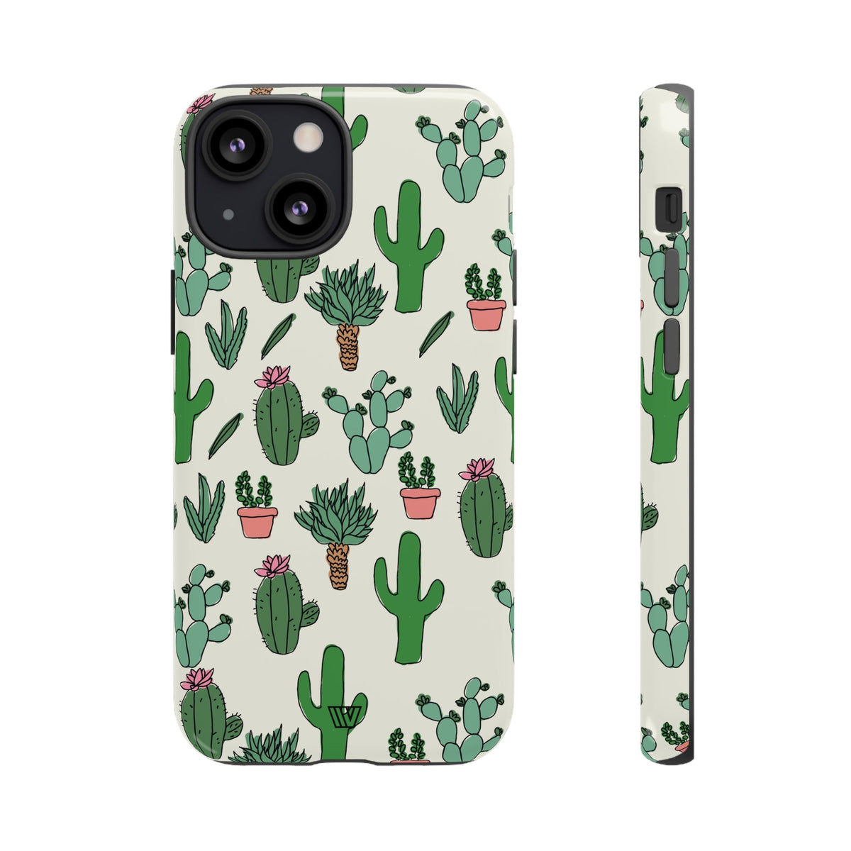 Tough Impact-Resistant Phone Case CACTUS DOODLES