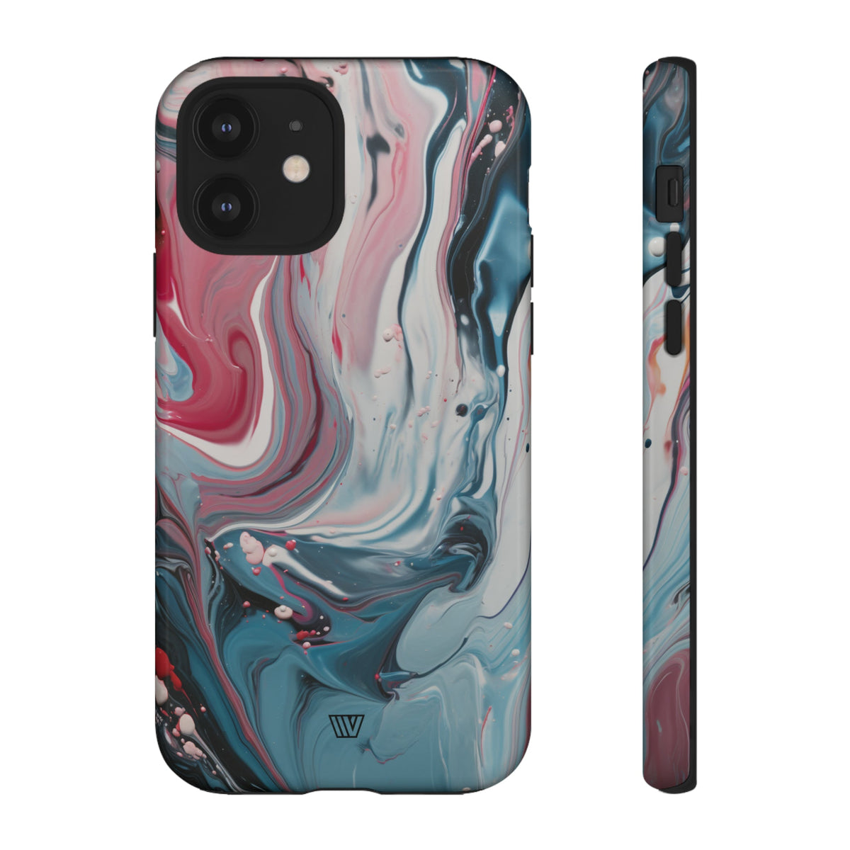 Blue Pastel Swirl Tough Phone Case