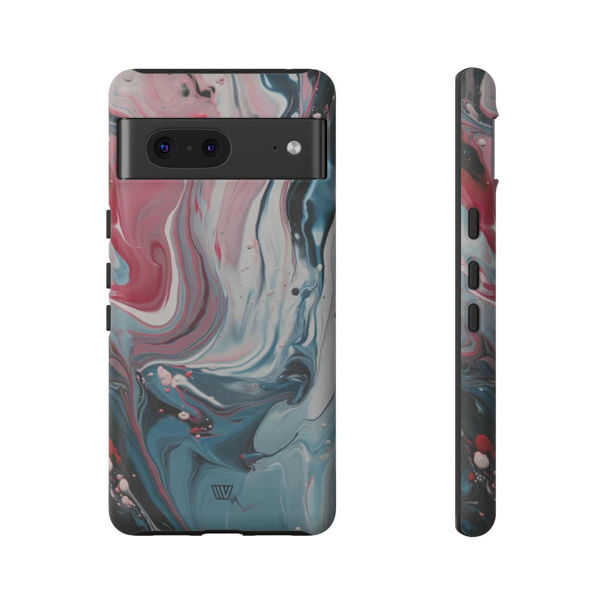 Blue Pastel Swirl Tough Phone Case