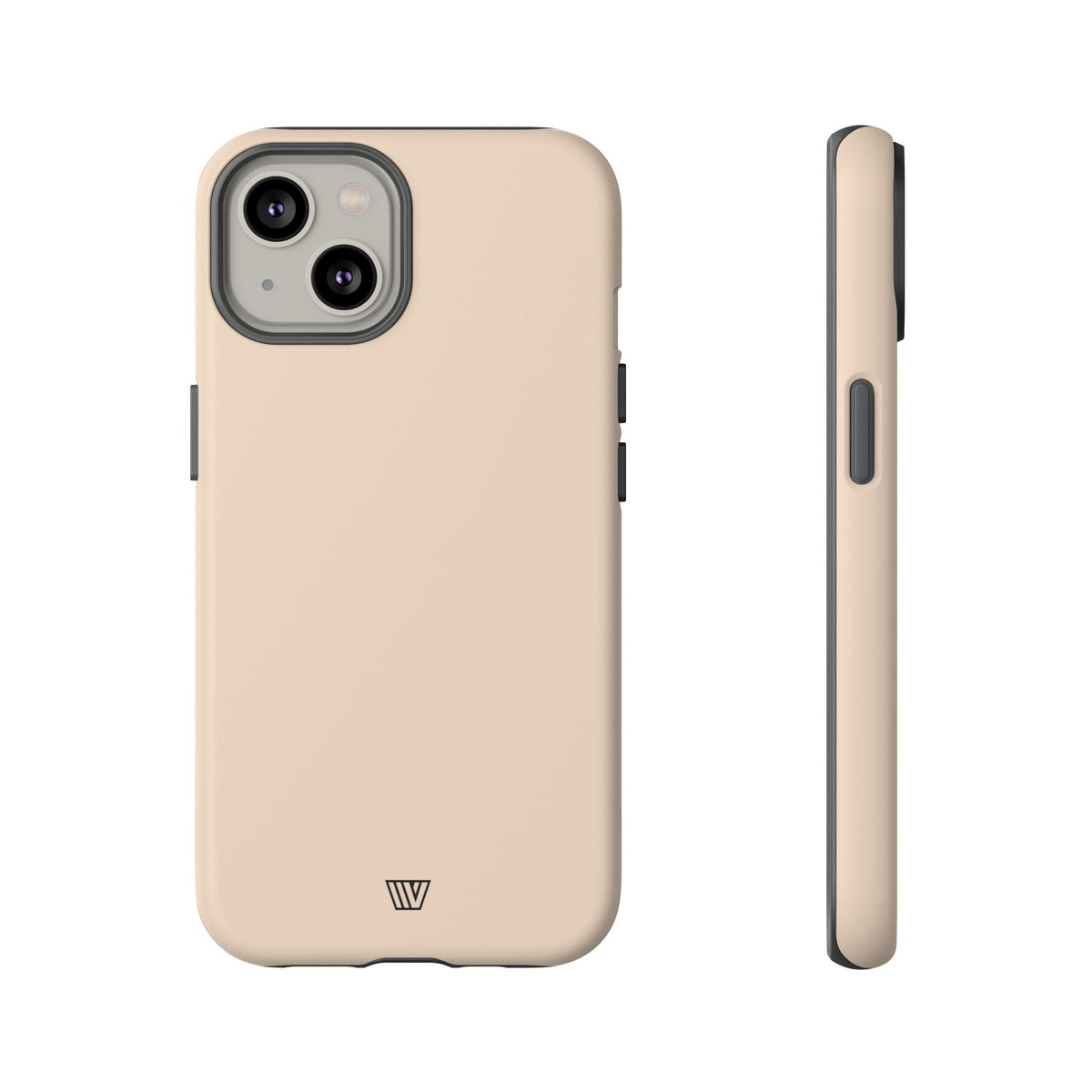 Tough Phone Case Impact Resistant Dual-Layer ALMOND