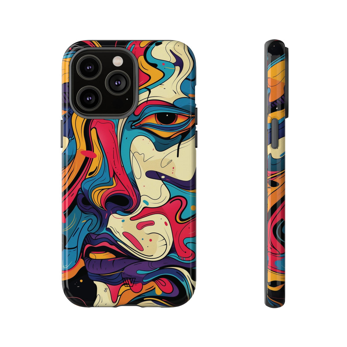 Tough Impact Resistant Phone Case ABSTRACT GAZE
