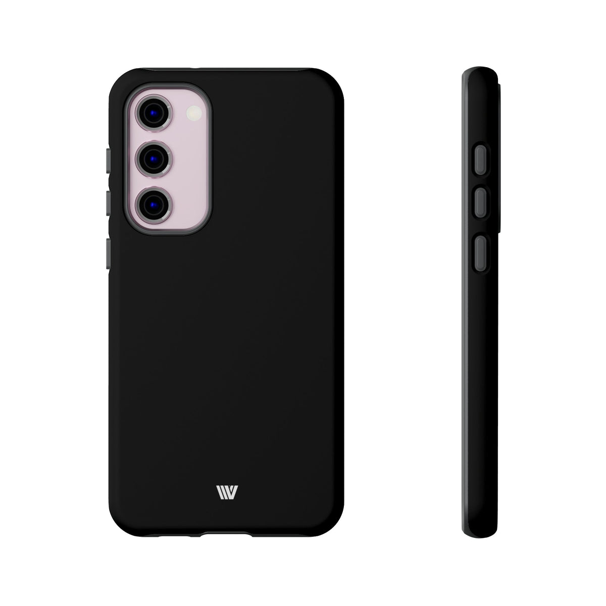 Tough Phone Case Impact Resistant Dual-Layer JET BLACK