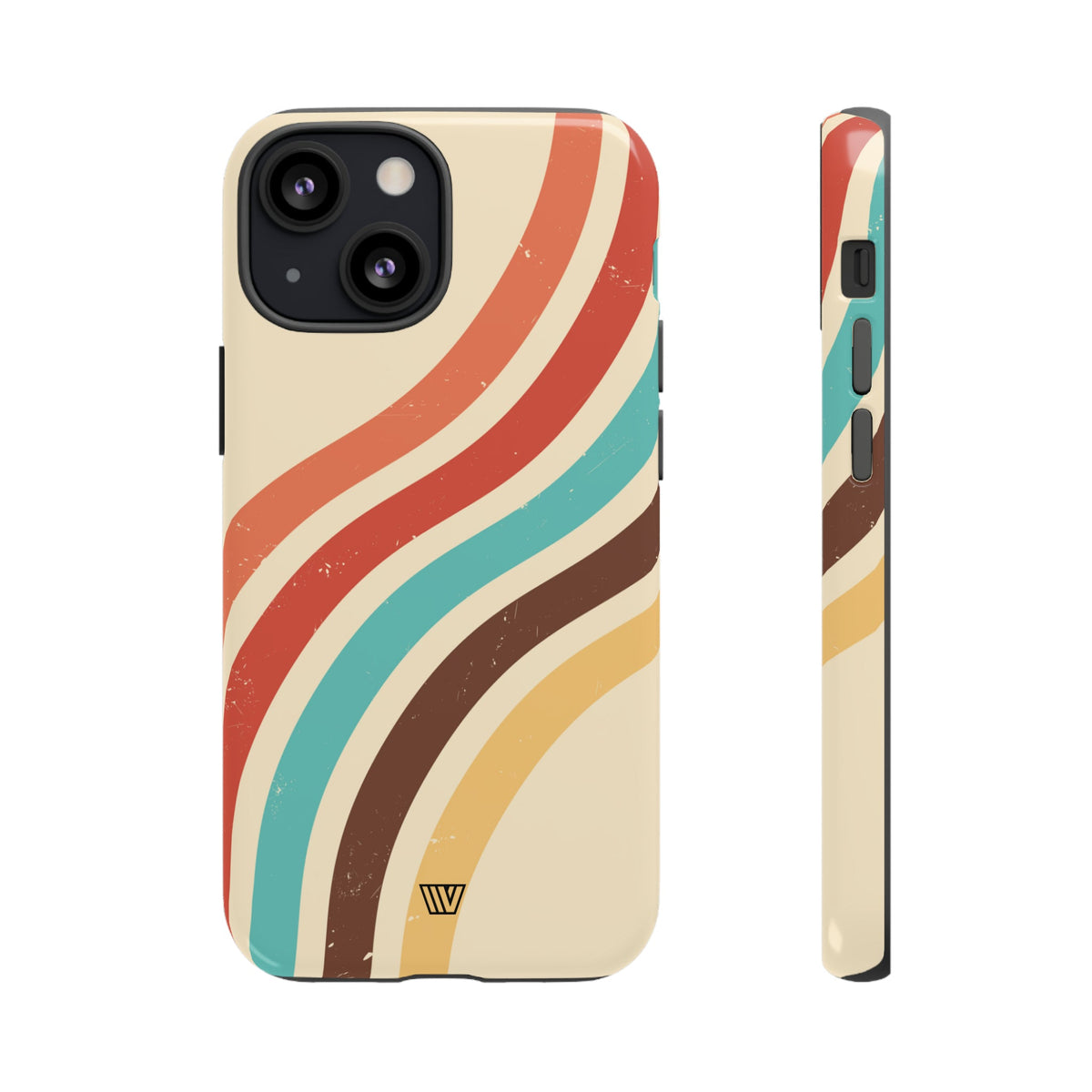 Vintage Stripe Tough Durable Phone Case