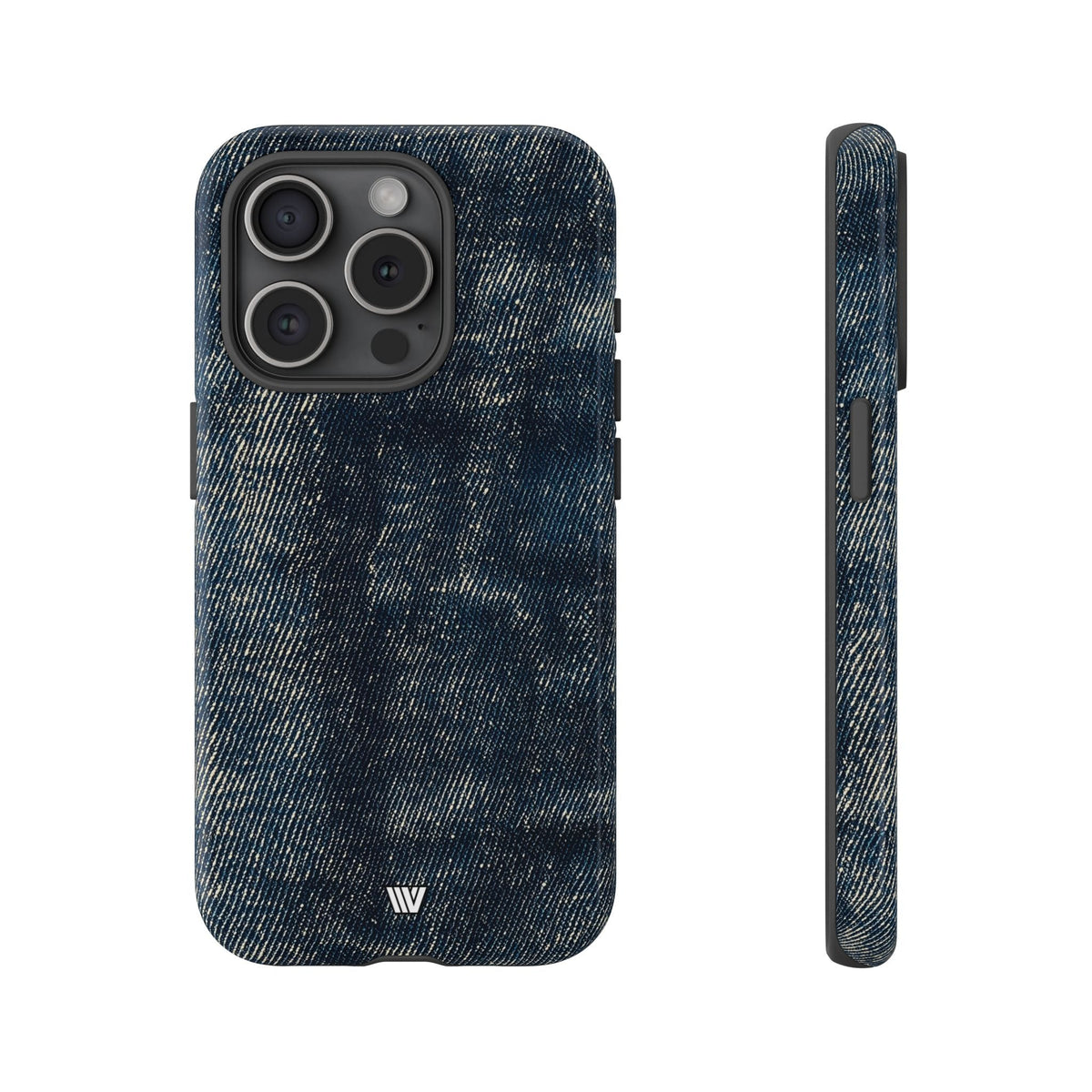 Faded Denim Tough Protective Phone Case