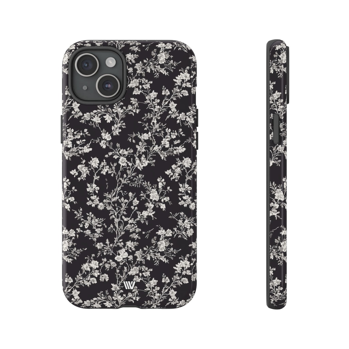 Tough Phone Case Impact Resistant Dual-Layer INKED PETALS