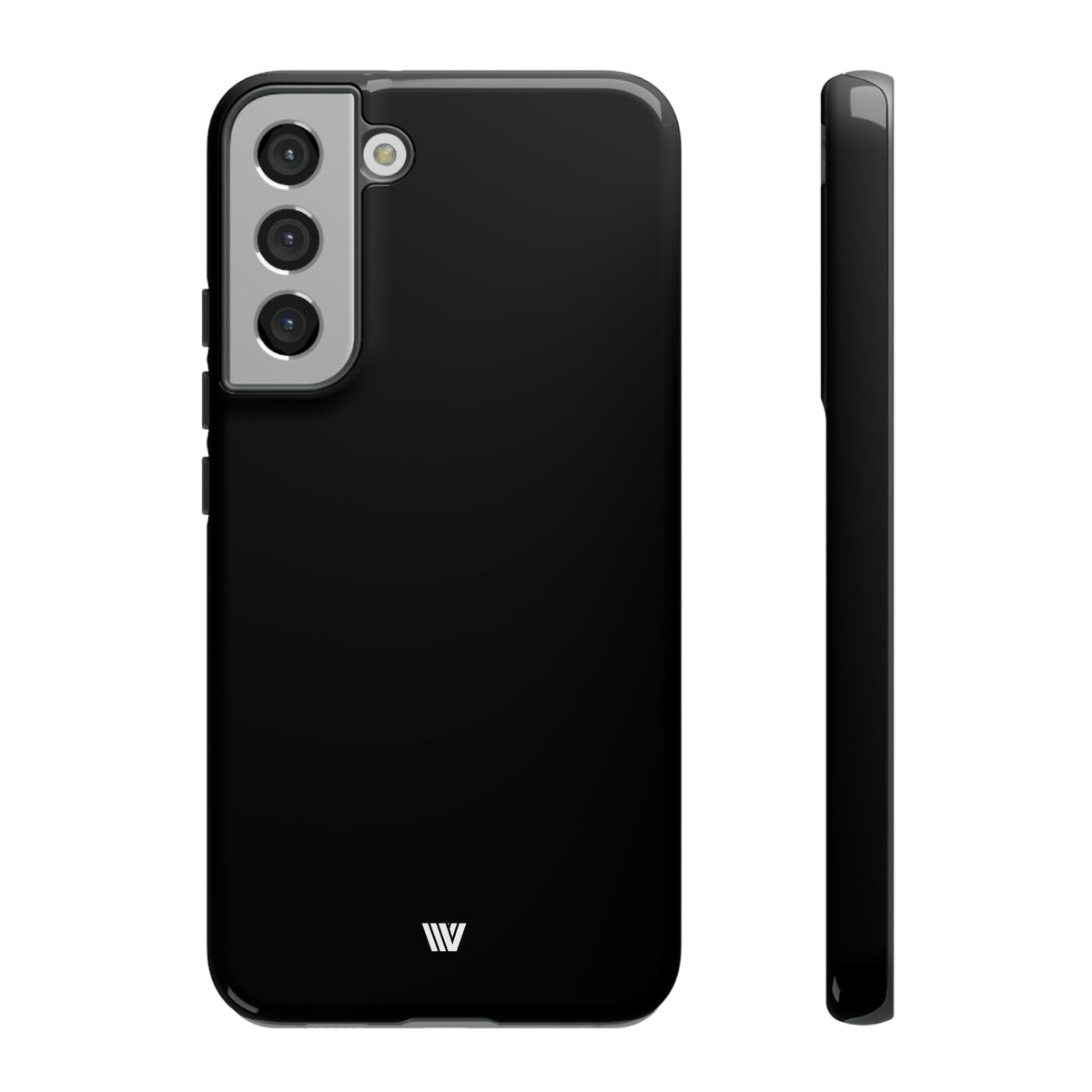 Tough Phone Case Impact Resistant Dual-Layer JET BLACK