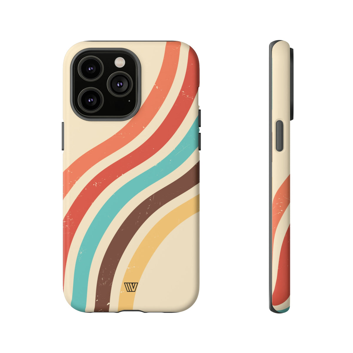 Vintage Stripe Tough Durable Phone Case