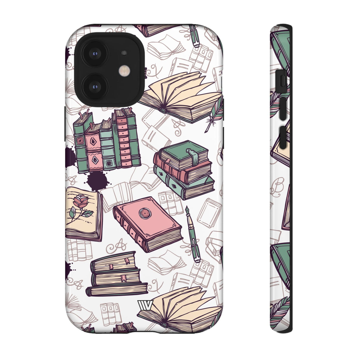 Tough Phone Case Impact Resistant Dual-layer Protective - BOOK LOVER