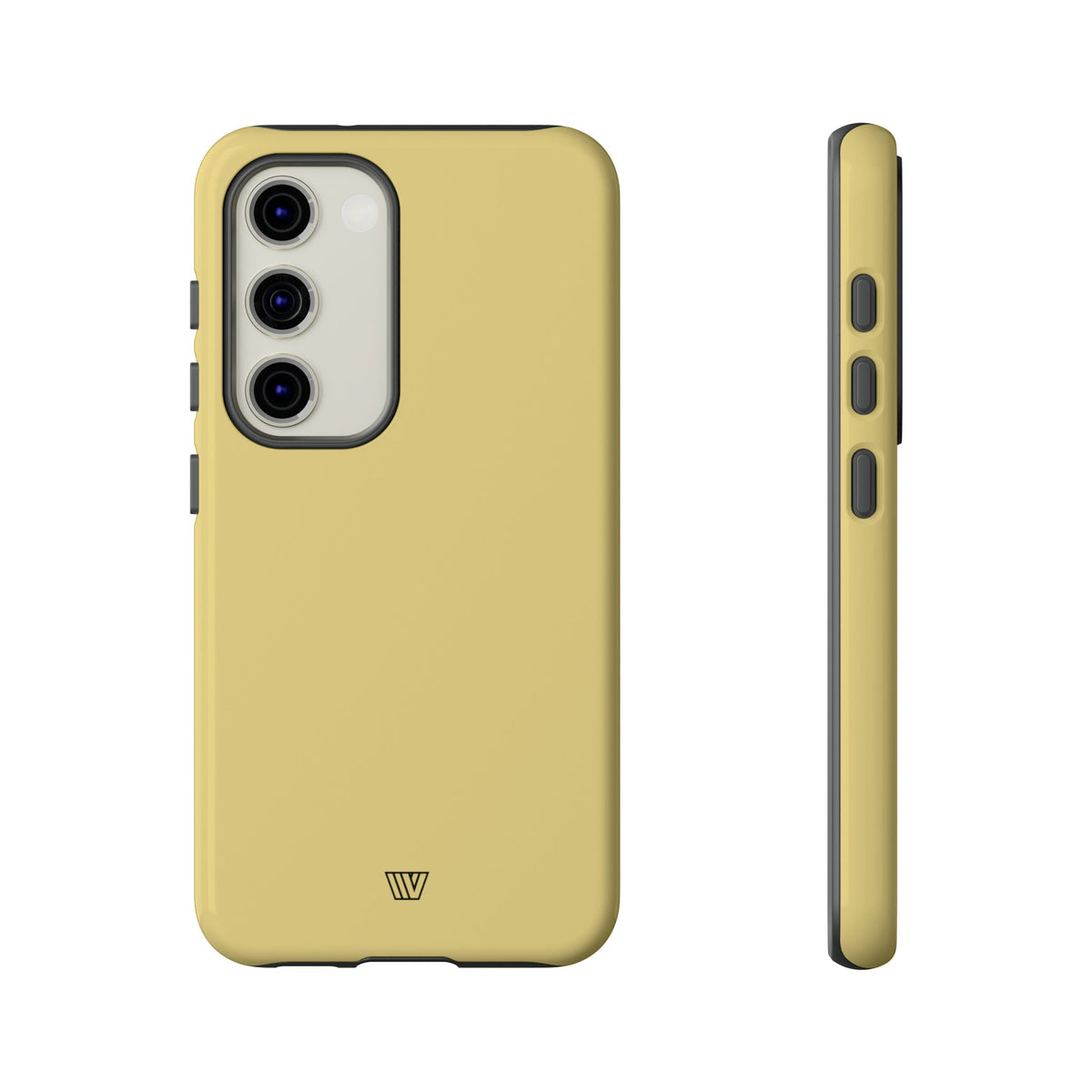 Muted Yellow Solid Tough Phone Case