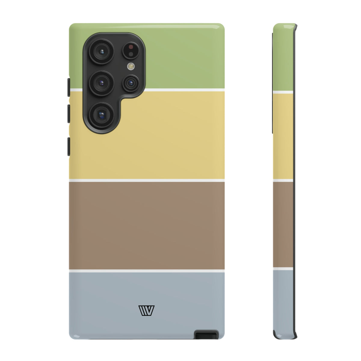 Bold Stripes Tough Phone Case Dual-Layer Impact Resistant