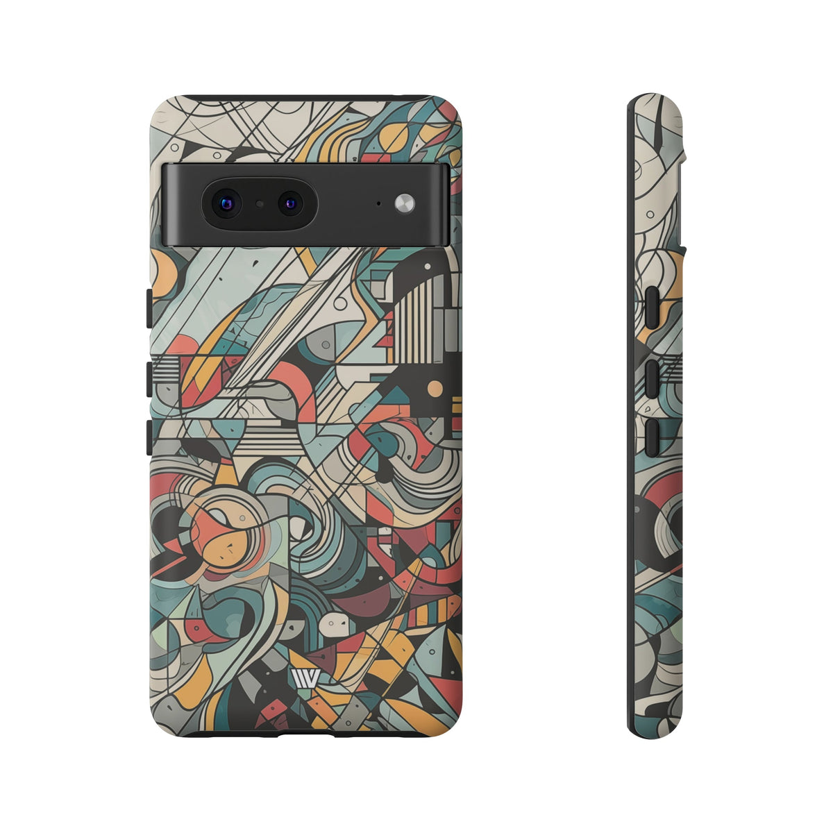Abstract Doodle #2 Impact-Resistant Tough Phone Case