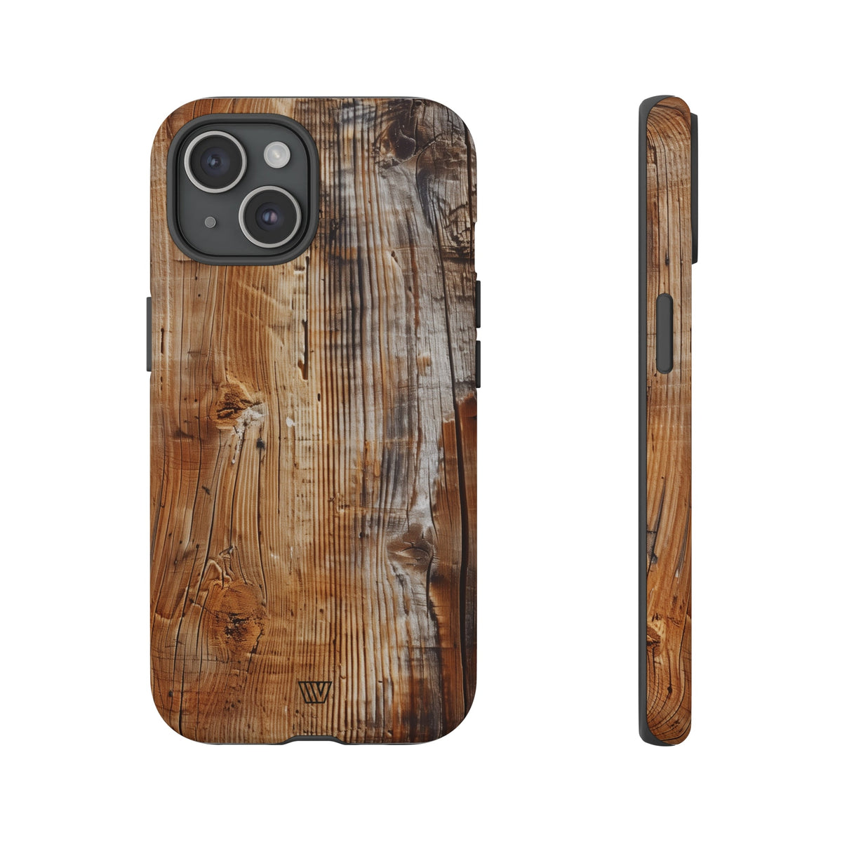 Tough Polycarbonate Dual-Layer Phone Case WOOD