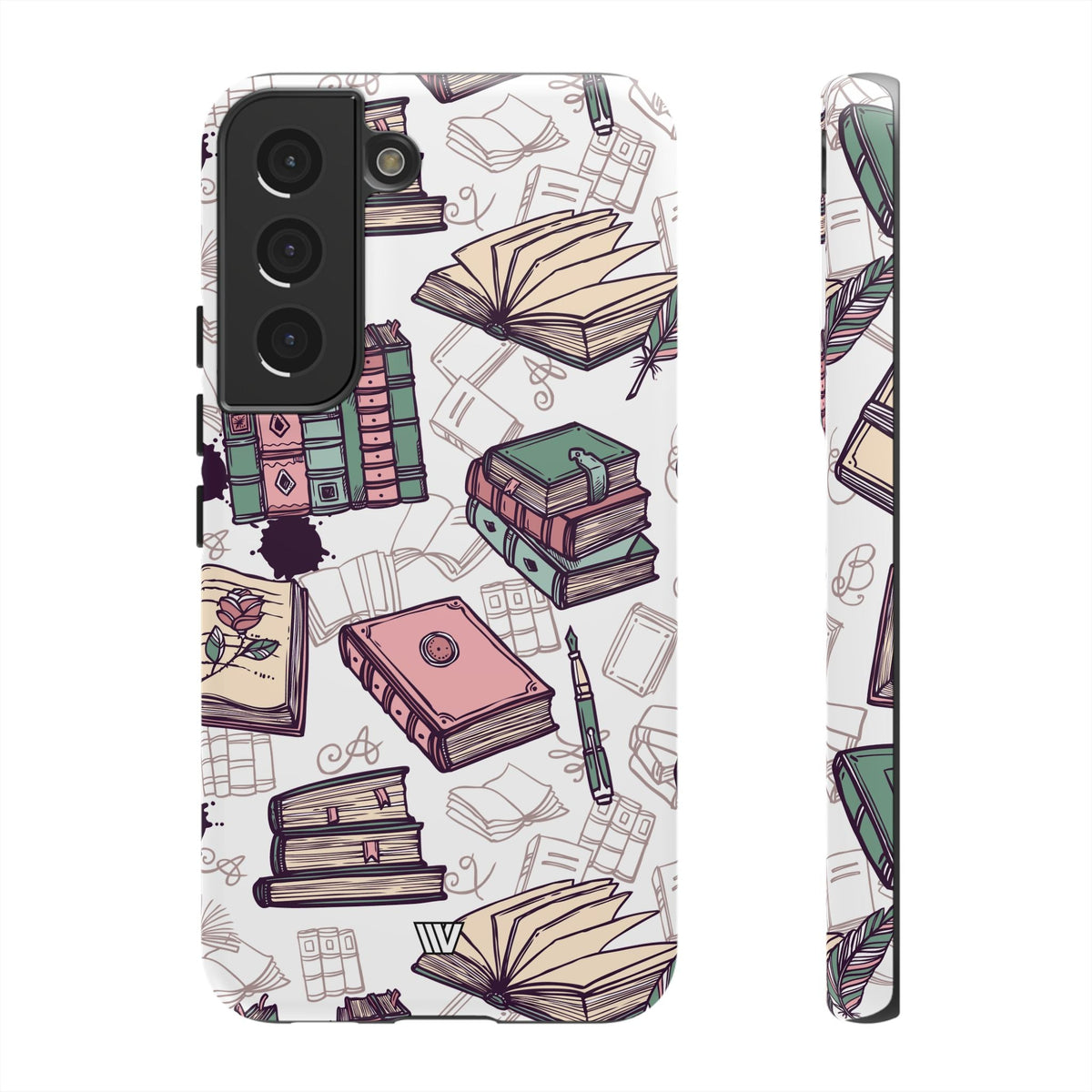 Tough Phone Case Impact Resistant Dual-layer Protective - BOOK LOVER