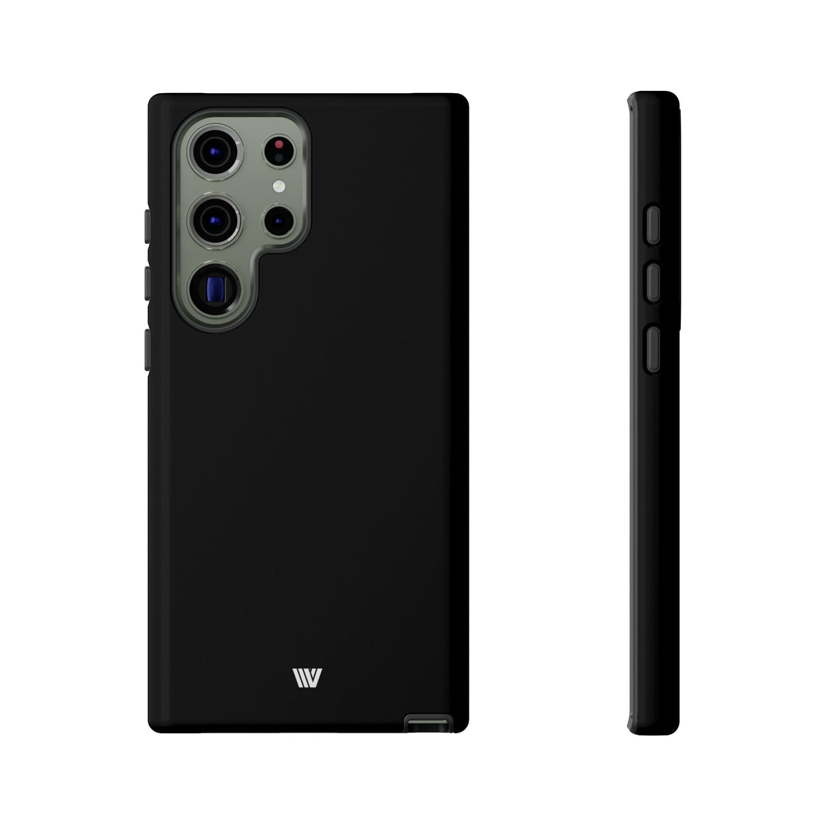 Tough Phone Case Impact Resistant Dual-Layer JET BLACK