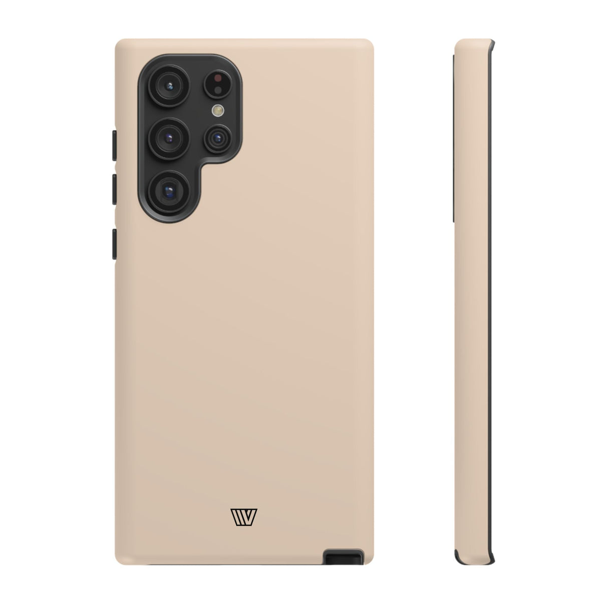Tough Phone Case Impact Resistant Dual-Layer ALMOND
