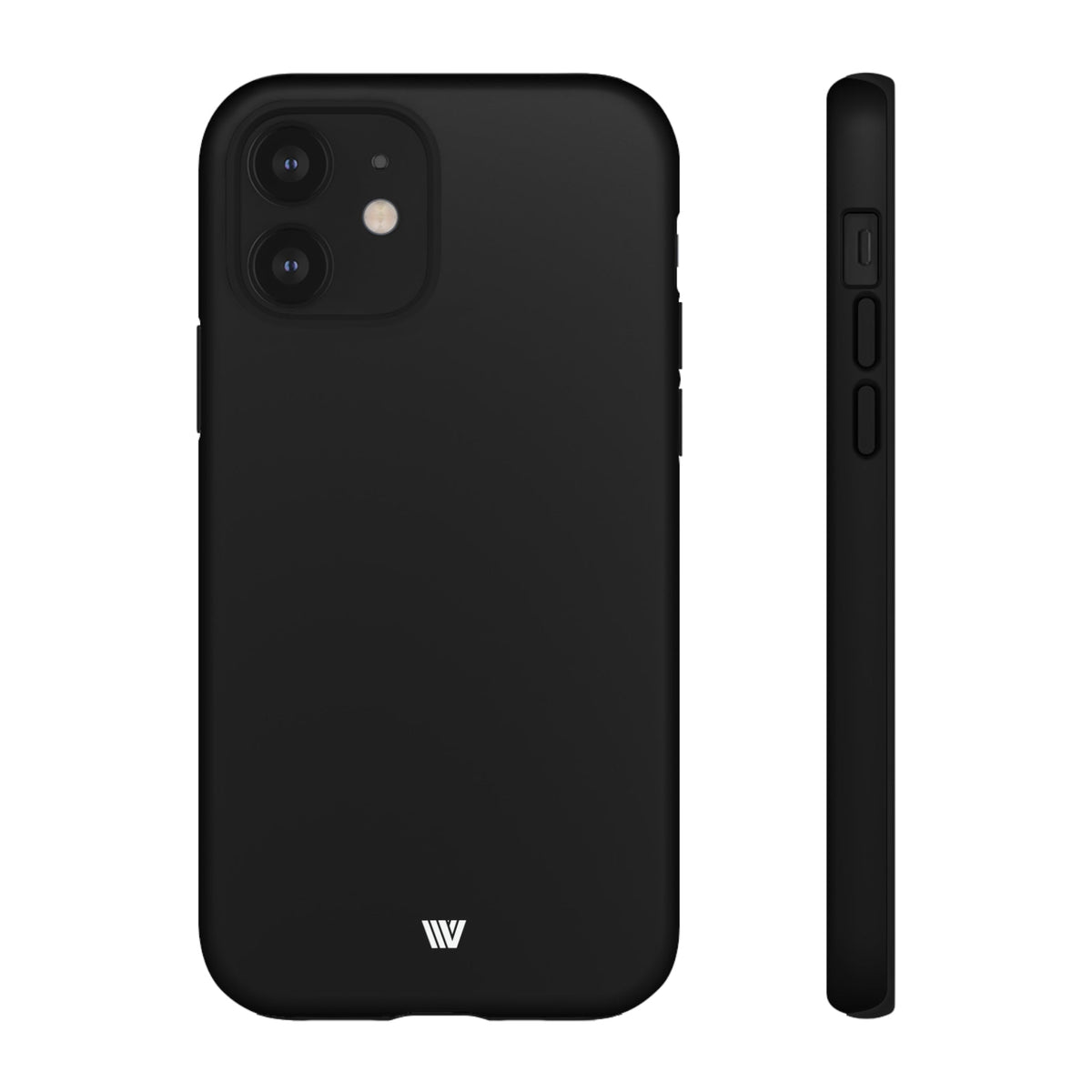 Tough Phone Case Impact Resistant Dual-Layer JET BLACK