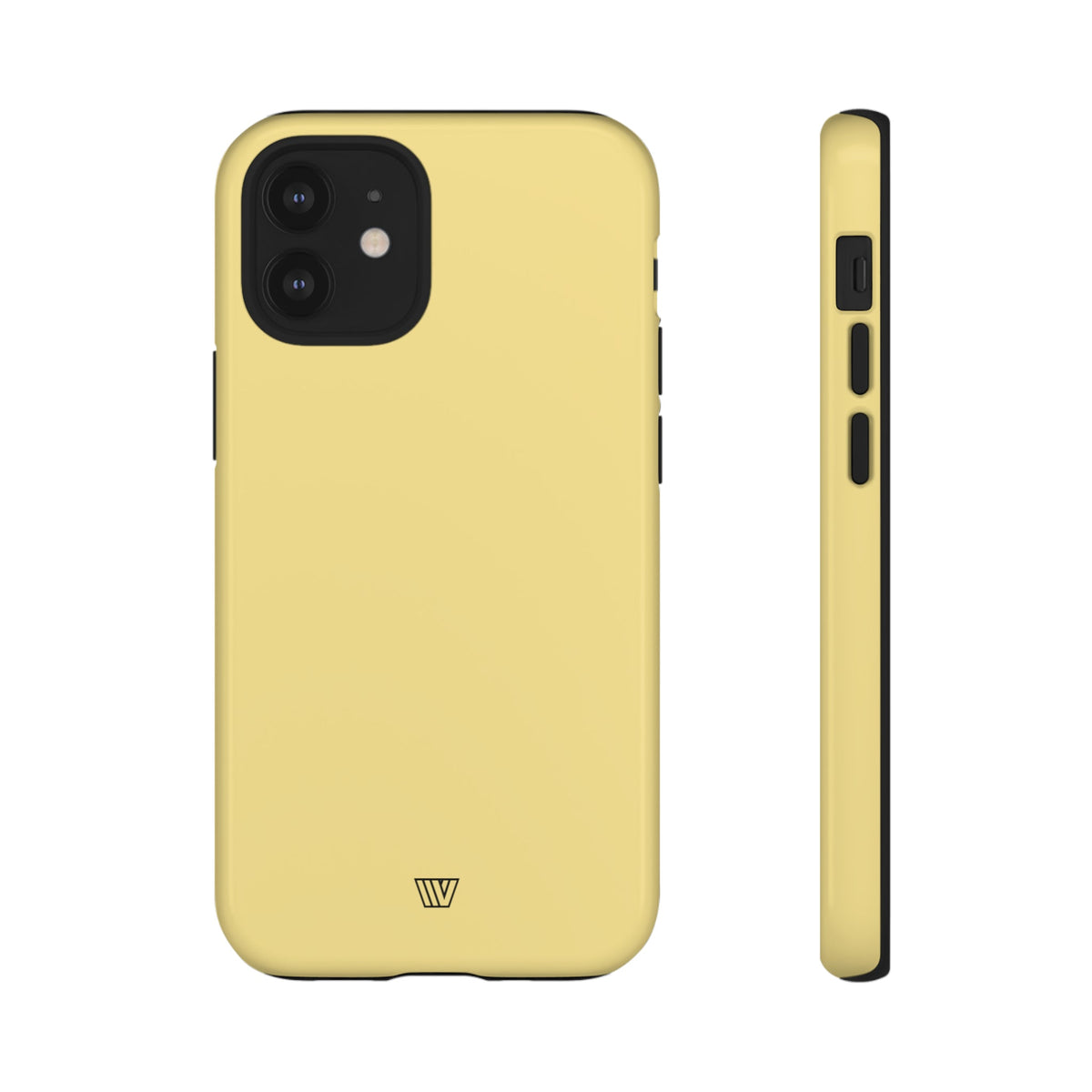 Muted Yellow Solid Tough Phone Case