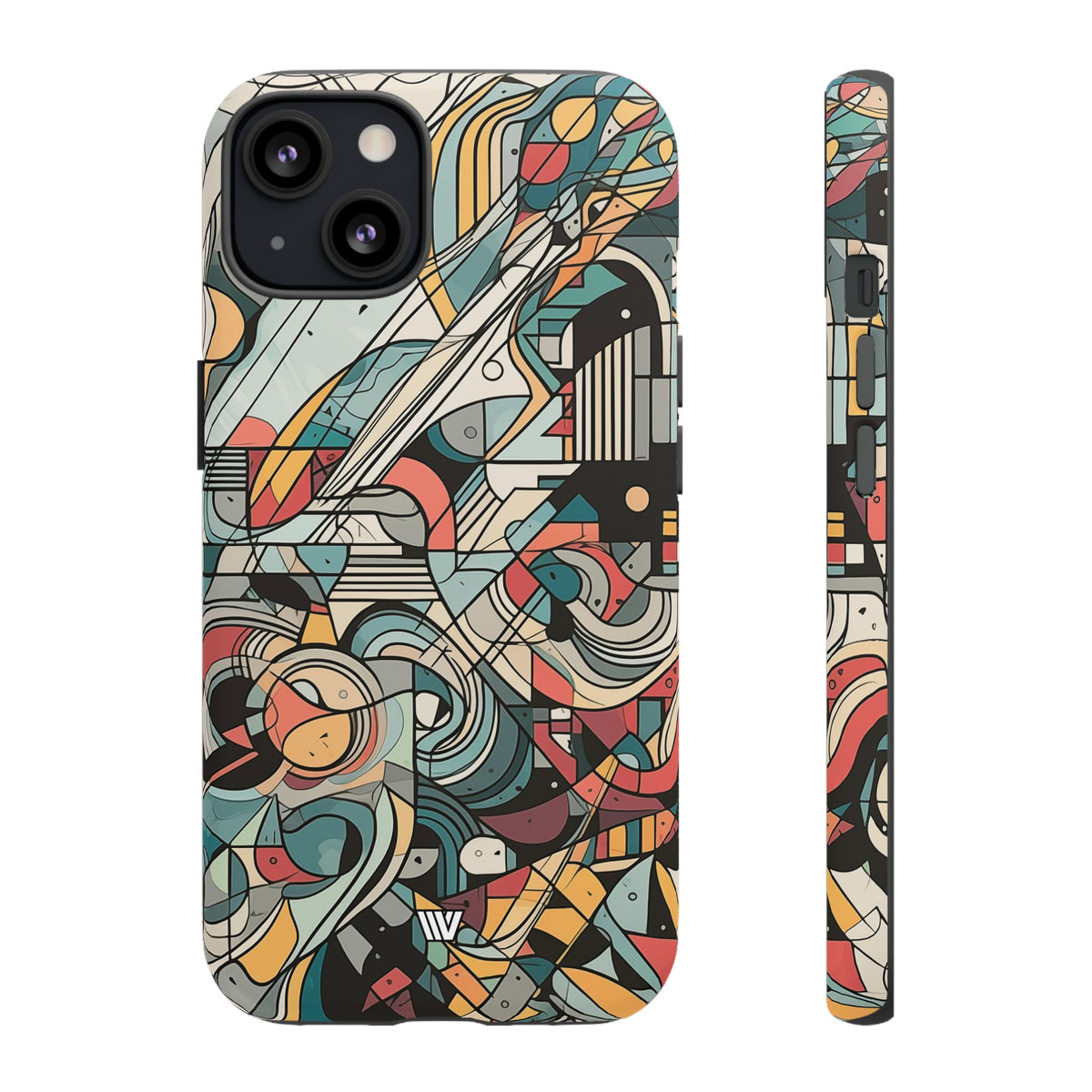 Abstract Doodle #2 Impact-Resistant Tough Phone Case