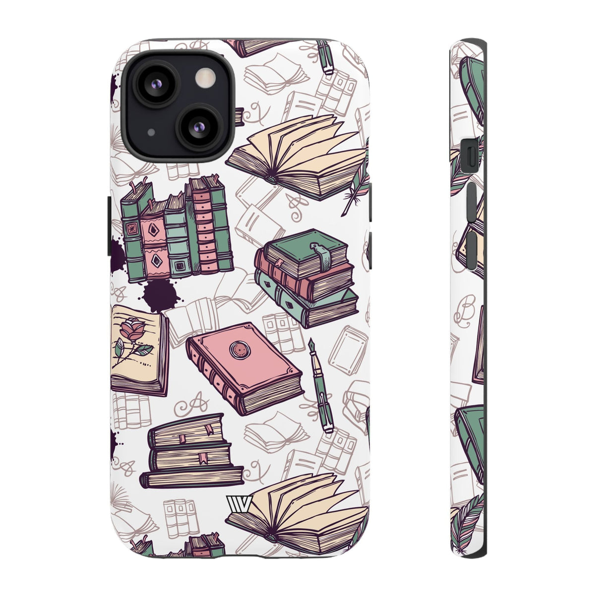 Tough Phone Case Impact Resistant Dual-layer Protective - BOOK LOVER
