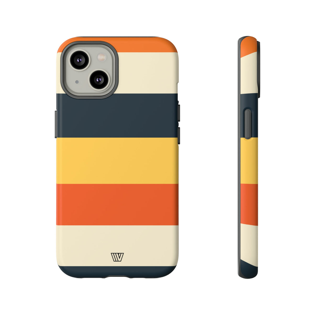 Beach Sunset Stripes Tough Phone Case