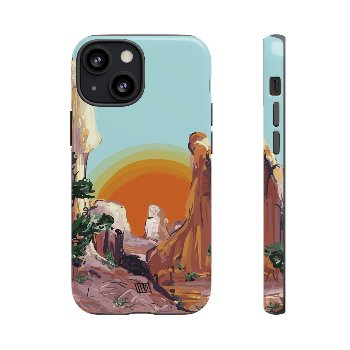 Tough Phone Case 8ft Drop Tested DESERT SUNRISE TROVVVE X EARTH FORMATIONS