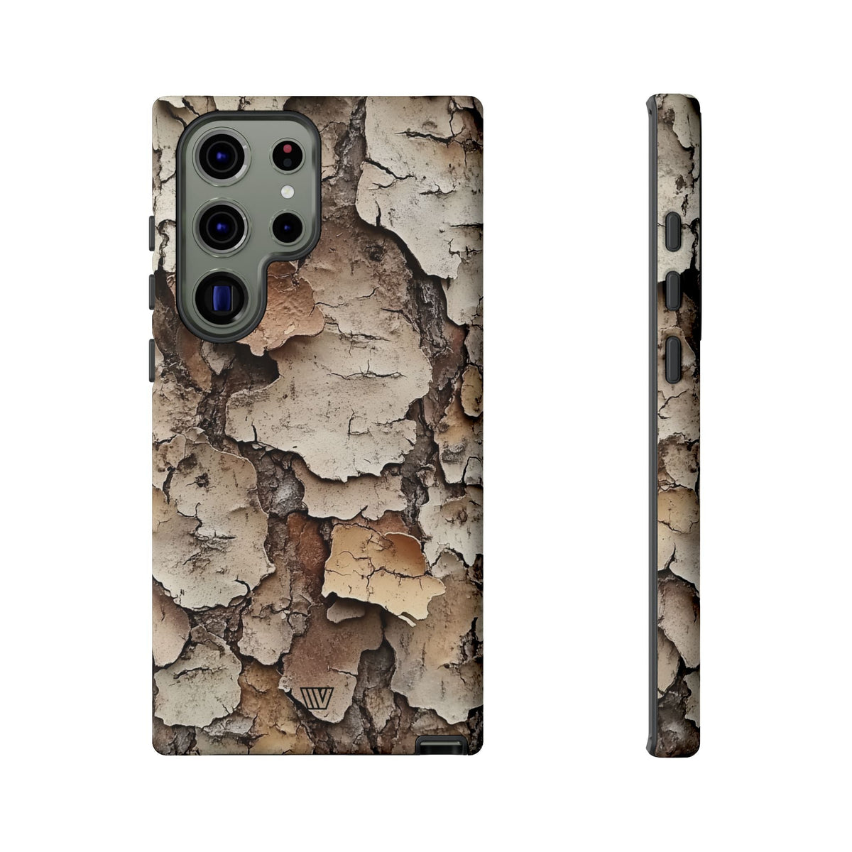 Tough Phone Case Dual-Layer Protection TREE BARK