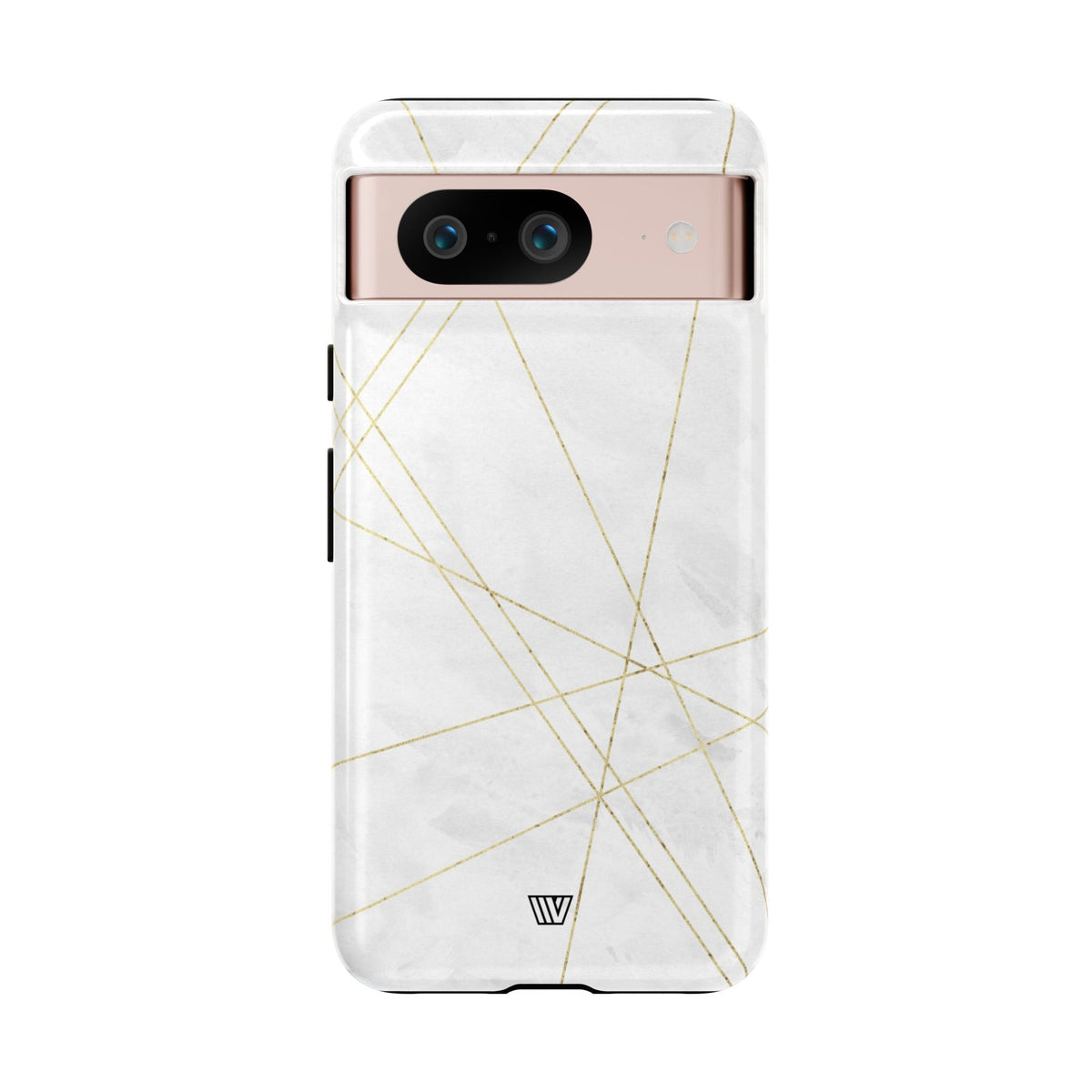Tough Phone Case Impact Resistant Dual-Layer Shell GOLD LINES