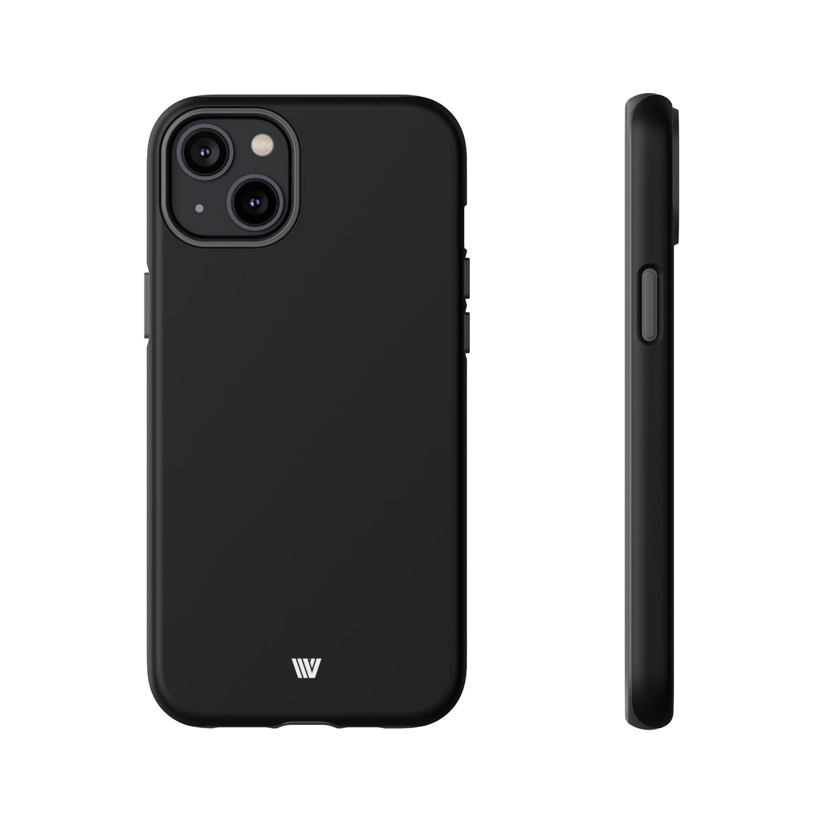 Tough Phone Case Impact Resistant Dual-Layer JET BLACK