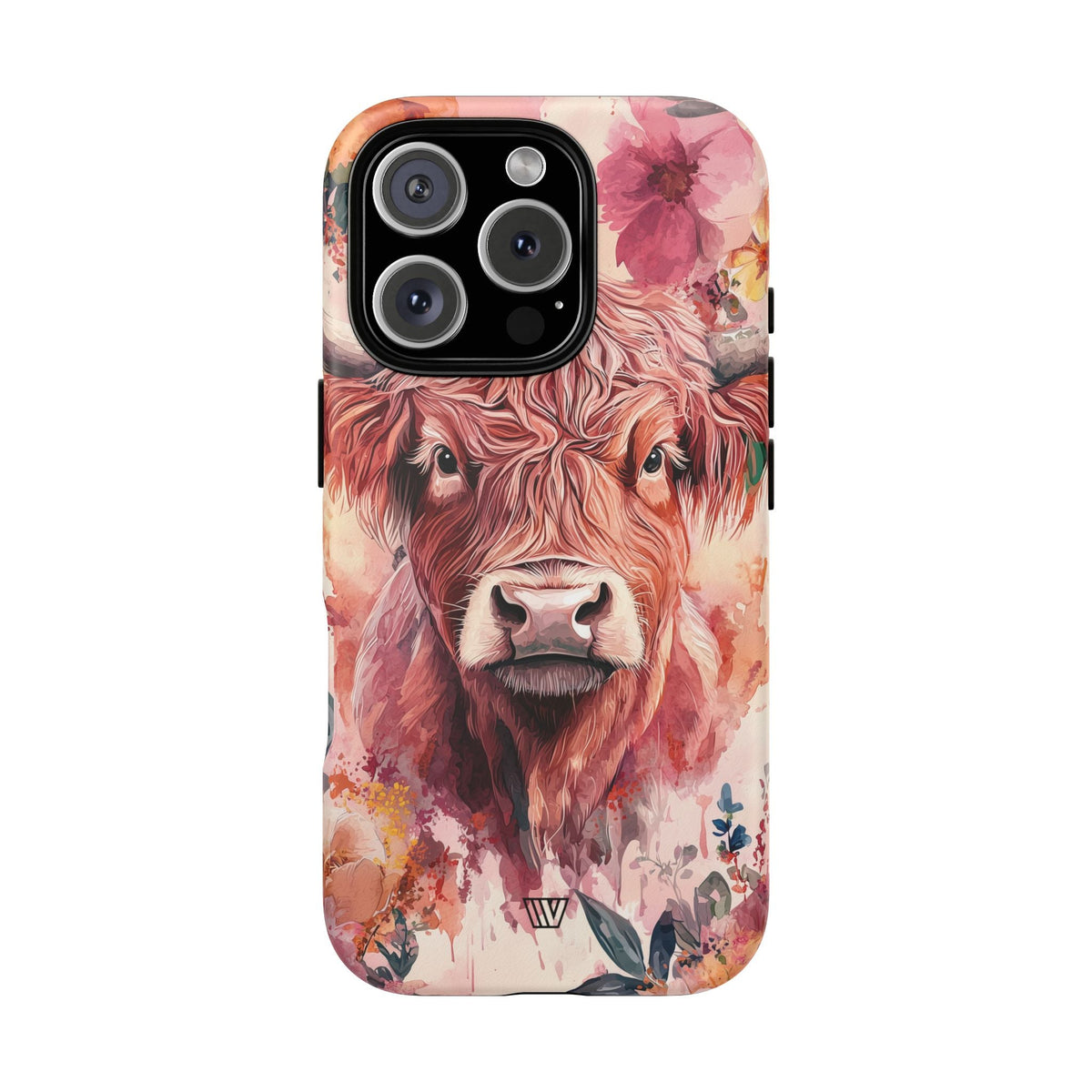 Tough Protective Phone Case Dual-Layer HIGHLAND COW