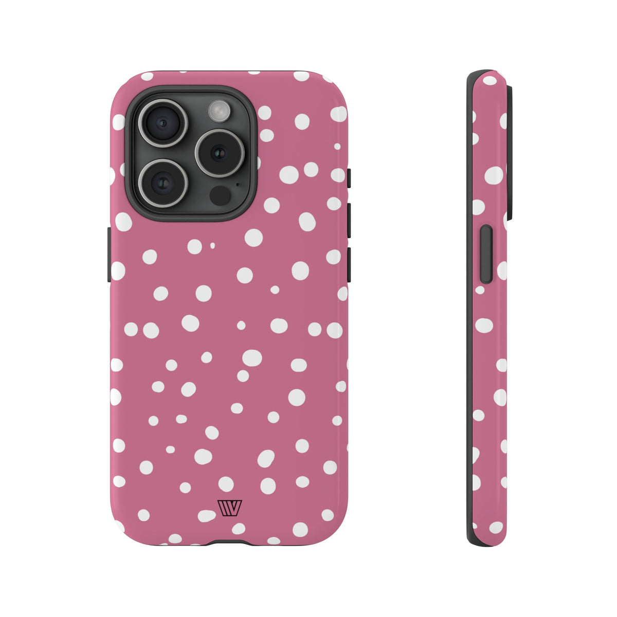 Blush Red Dots Tough Phone Case