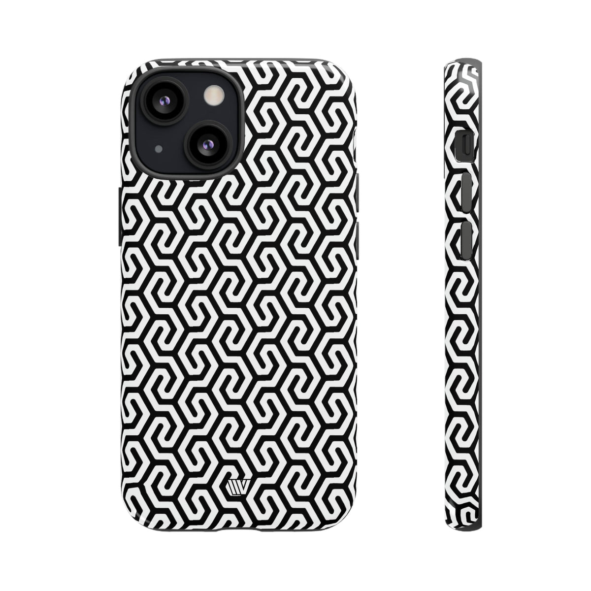 Tough Phone Case Dual-layer Protection TWISTED GRID
