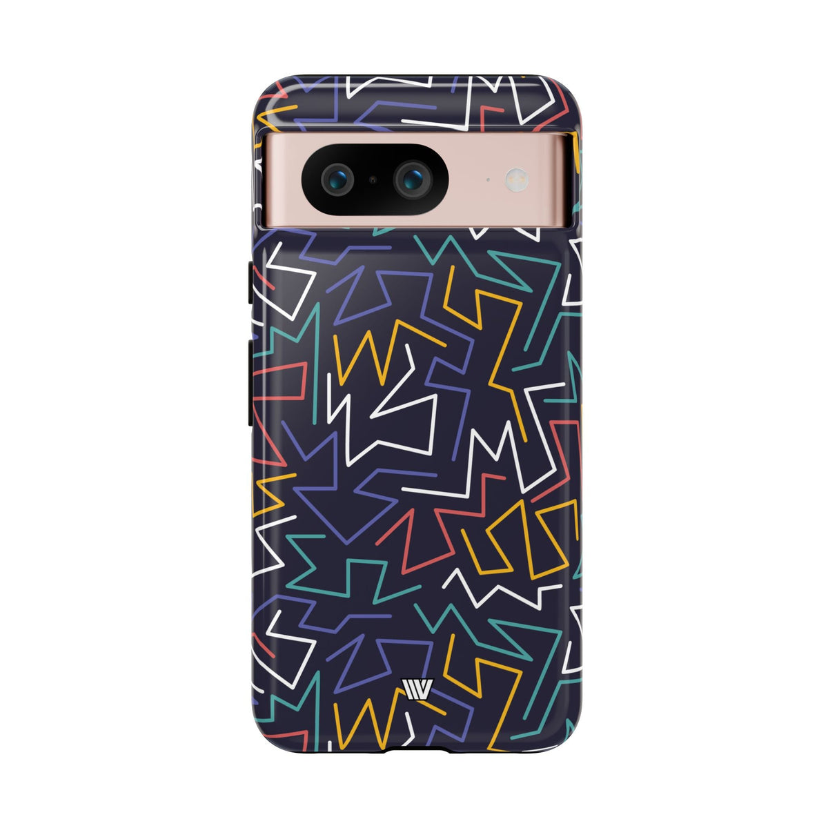 Tough Impact Resistant Phone Case ZIGZAG NIGHT