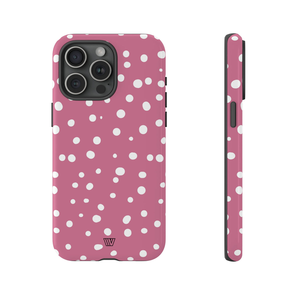 Blush Red Dots Tough Phone Case