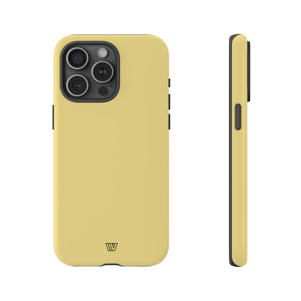 Muted Yellow Solid Tough Phone Case