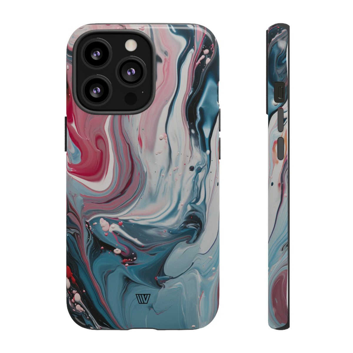 Blue Pastel Swirl Tough Phone Case
