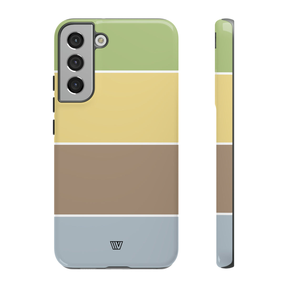 Bold Stripes Tough Phone Case Dual-Layer Impact Resistant