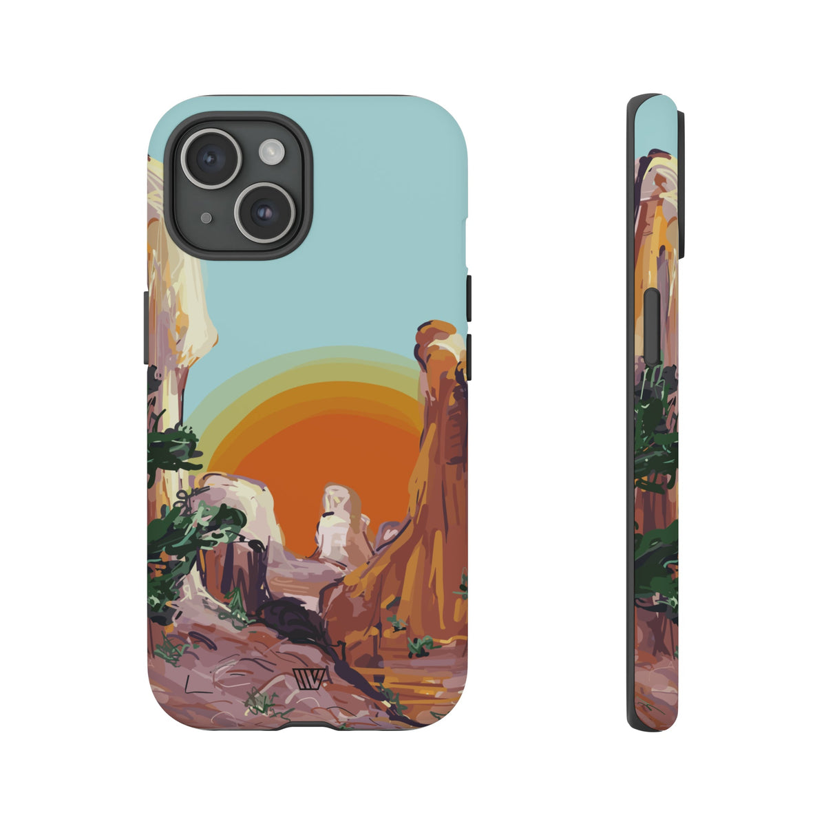 Tough Phone Case 8ft Drop Tested DESERT SUNRISE TROVVVE X EARTH FORMATIONS