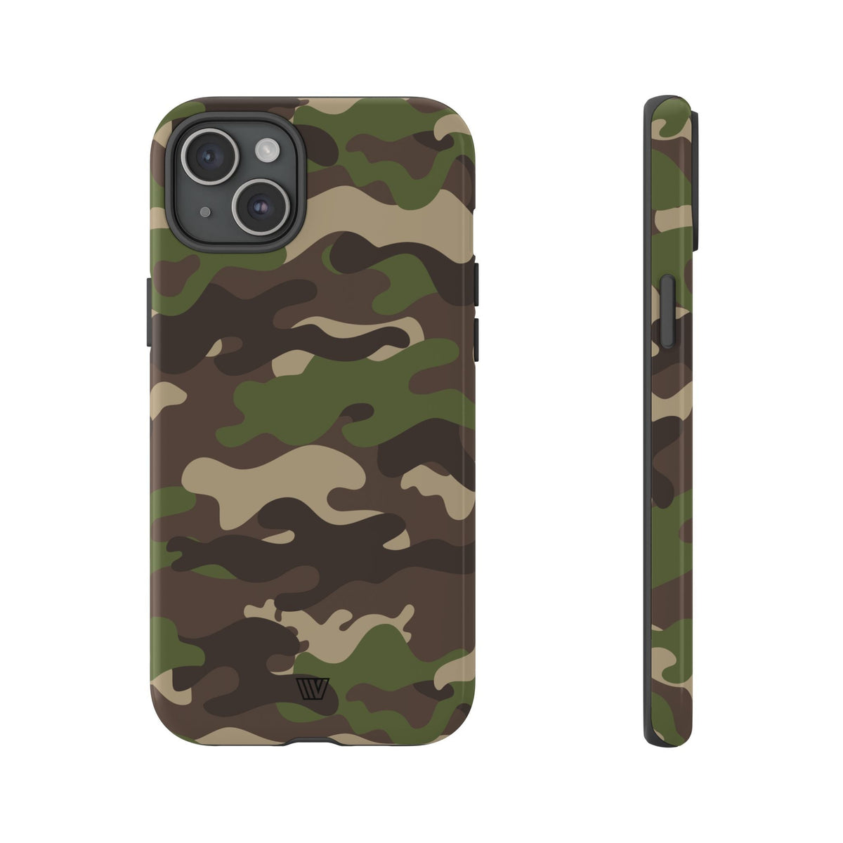 Tough Phone Case Impact Resistant Dual-Layer CAMO
